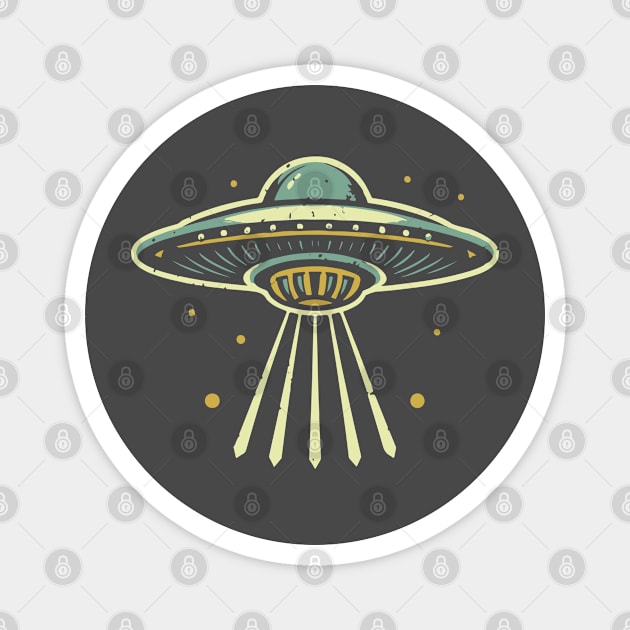 Alien Abduction Day – March Magnet by irfankokabi